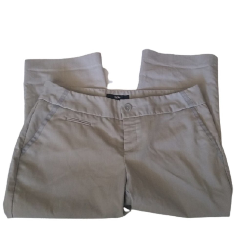 Mossimo Grey Stretch Capris, 6